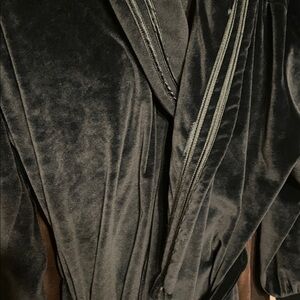 large forest green robe